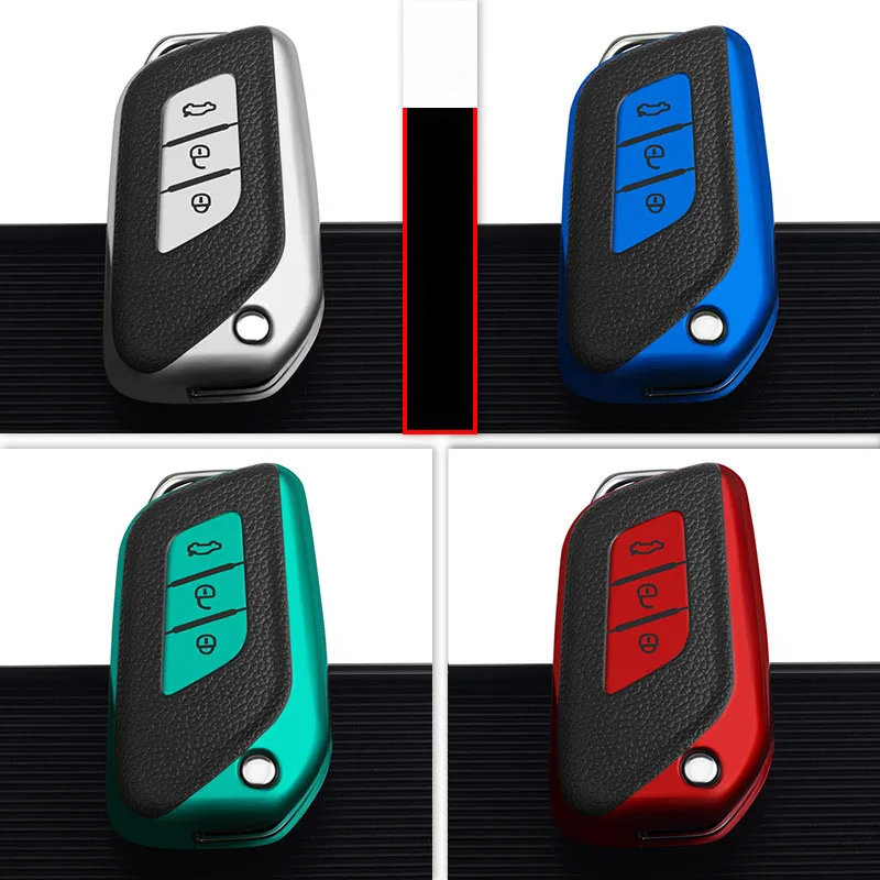 Tpu Car Key Case Cover Fob For Baic Senova X25 X35 X55 X65 D50 for Changhe Q25 Q35 A6 Auto Accessories Holder Protective