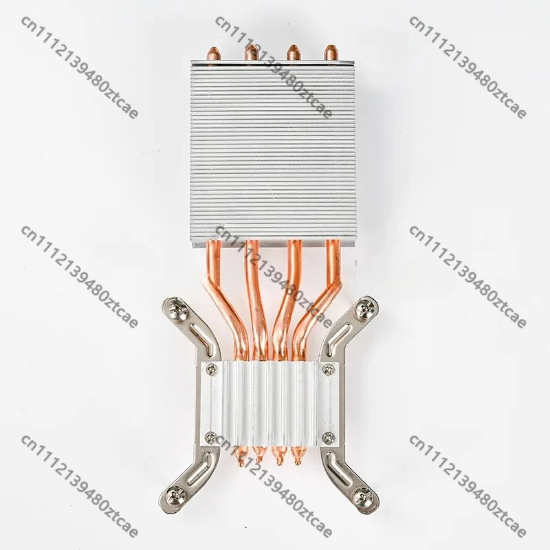 Ultra Thin Heat Sink Cooling Fan Heat Conduction Tube Desktop Computer Host Cooling Radiator Replacement Hardware Accessories
