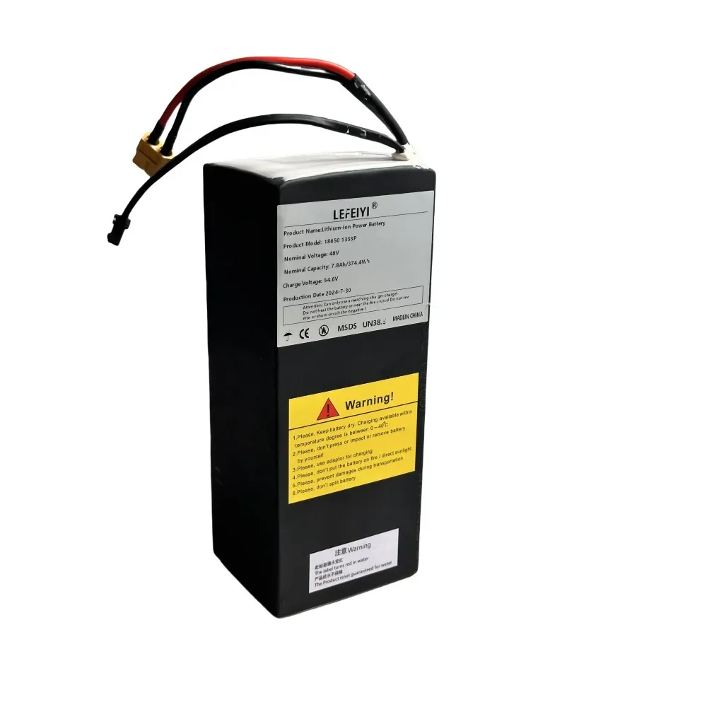 Original 48V 7.8AH for Kugoo V1 Electric Bicycle Battery 18650 13S3P Lithium Battery