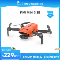 FIMI MINI 3 SE new drone Hybrid 3-axis Gimbal 4K 30fps 9km range  245g Ultralight design 12MP smart tracking mini pro gps drone