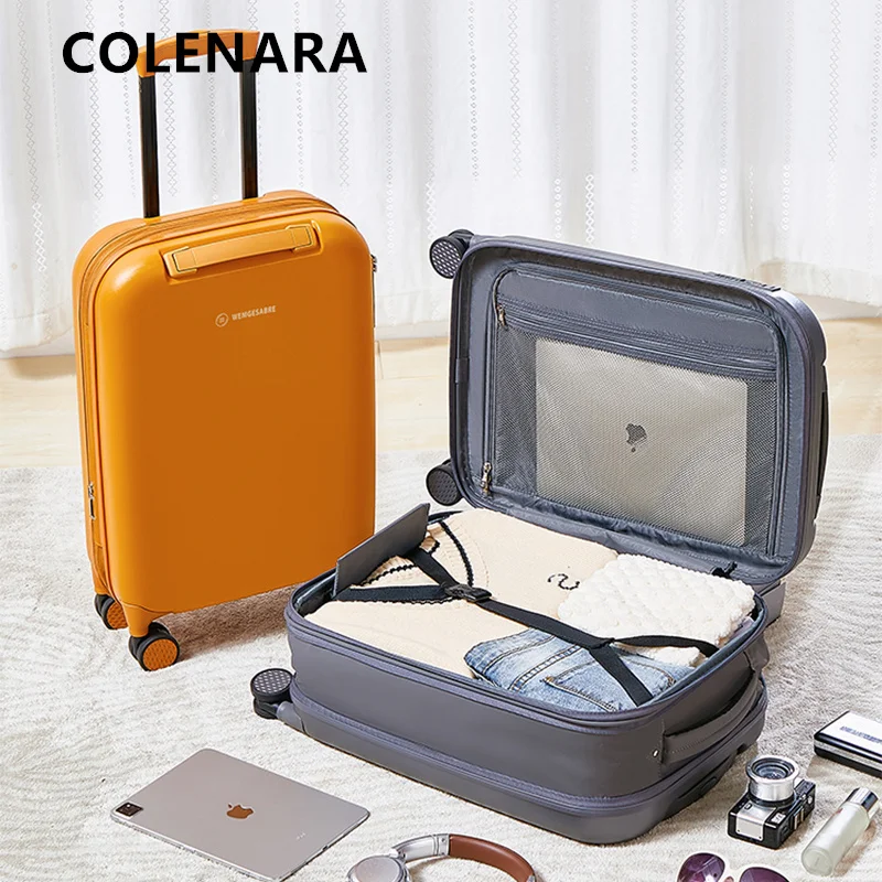 COLENARA ABS+PC Suitcase Large Capacity Trolley Case 20