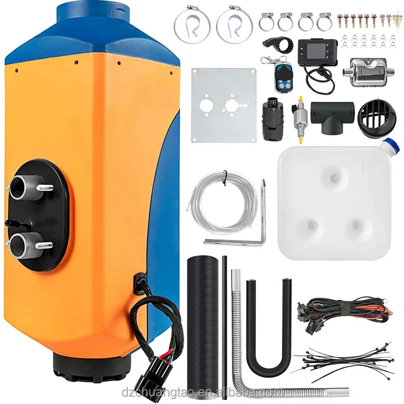 2KW/8KW ポータブルディーゼルヒーター - 車＆テント用12V/24Vパーキングエアヒーター、プラスチックハウジング