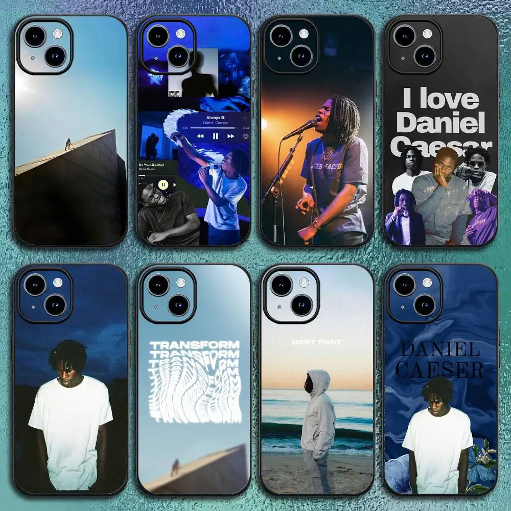 

Чехол для телефона Singer Daniel C-Caesar Freudian для iPhone 17, 12, 13, 14, 15, 16 Pro Max Plus, классический черный мягкий чехол