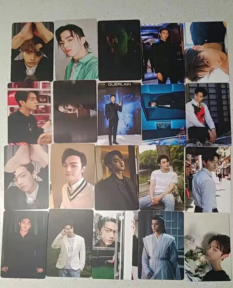 20 PCS Xu Kai Cute Figure Card Exquisite Creative Magazine Cover HD Posters Card Lifestyle Picture Photo Drama Stills Fans Gift