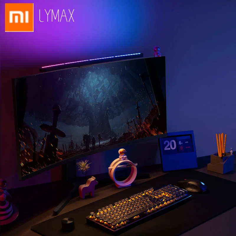 Xiaomi LYMAX: A Luz Inteligente que Transforma seu Espaço de Trabalho