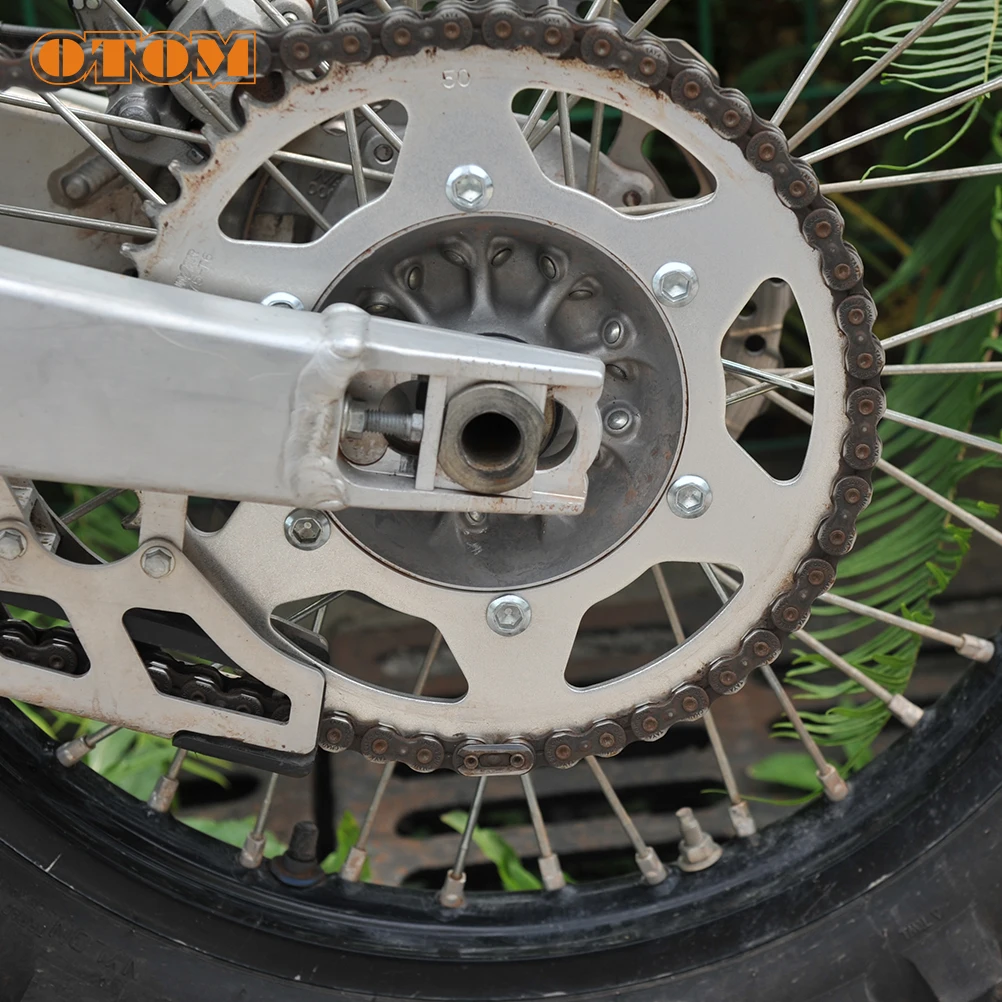 OTOM Motorcycle Steel Chain Plate Rear Sprocket Drive Wheel For KTM EXC EXE SXS SX XCW MXC LC4 SMR LSE 125 250 350 450 Motocross