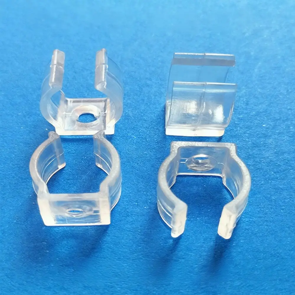 Fluorescent Lighting Accessory Stainless Steel Clip T4 T5 T6 T8 T10 T12 T13 Lamp Tube Holder Fixed Support Mounting Bracket