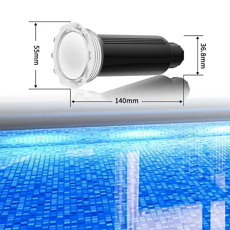 Leuchtdioden-Poolleuchte, mehrfarbige variable Poolleuchte