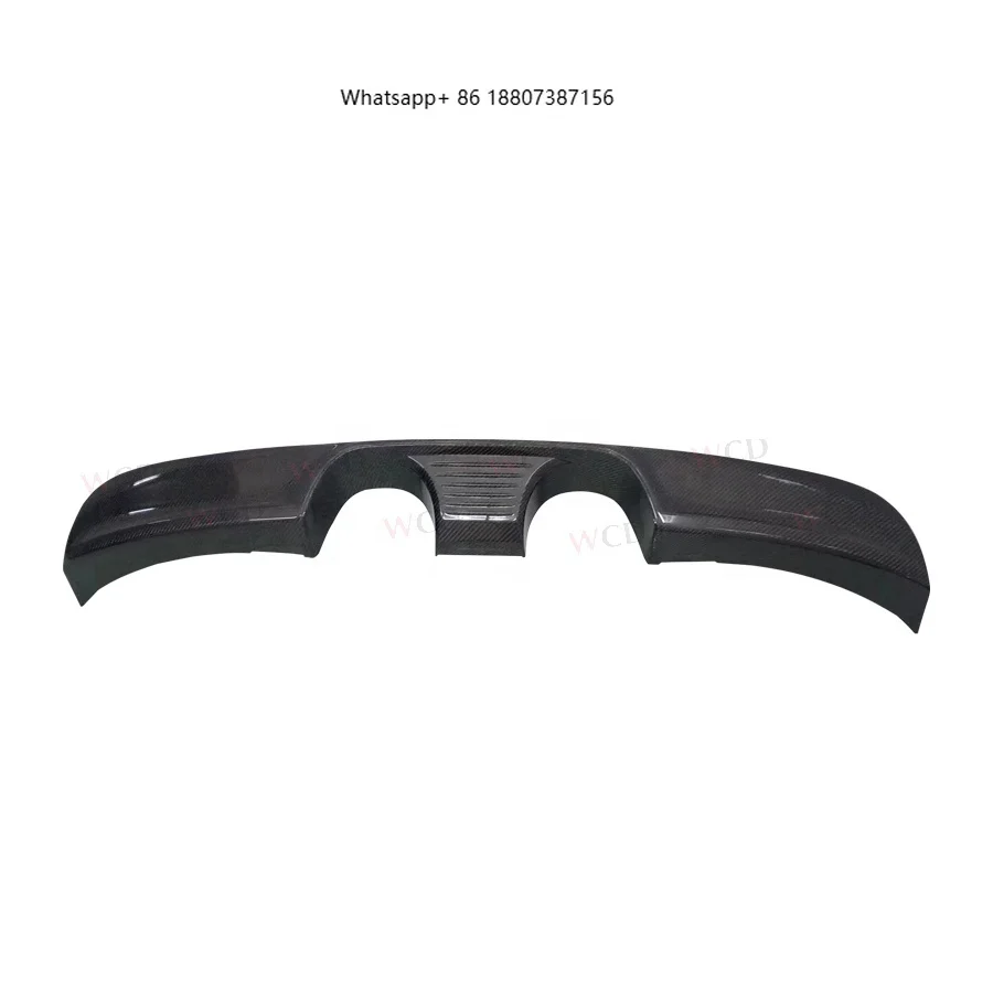 

V Style Carbon Fiber Rear Diffuser Body Kit Rear Bumper Diffuser Lip forPorsche Carrera 911 991.2 2015-2018