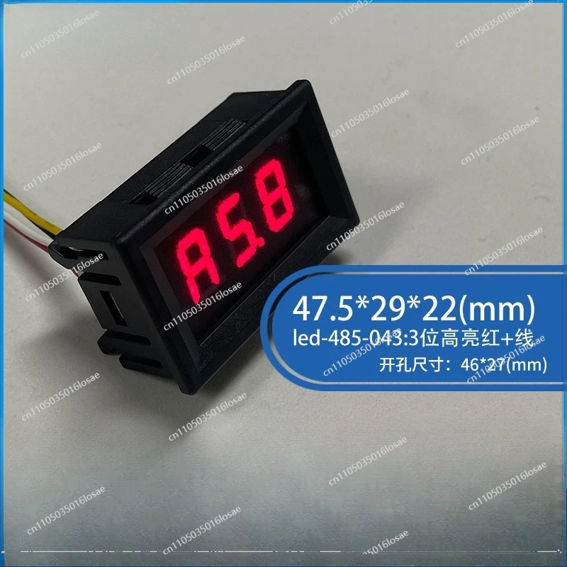 Suporte para aquisição de estação mestre, mesa de porta serial rs485, display digital de tubo, comunicação plc, protocolo MODBUS-RTU