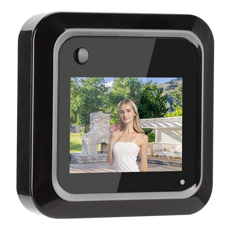 Door Peephole Camera, Door Viewer Peephole, 90° Wide-Angle Digital 2.4Inch LCD For Home Apartment Entry Door Front Door