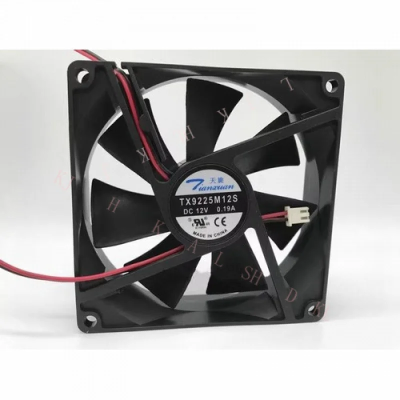 

N НОВЫЙ ДЛЯ TX9225M12S 12 В 0,17 А 0,19 А 9 см 2-проводной вентилятор