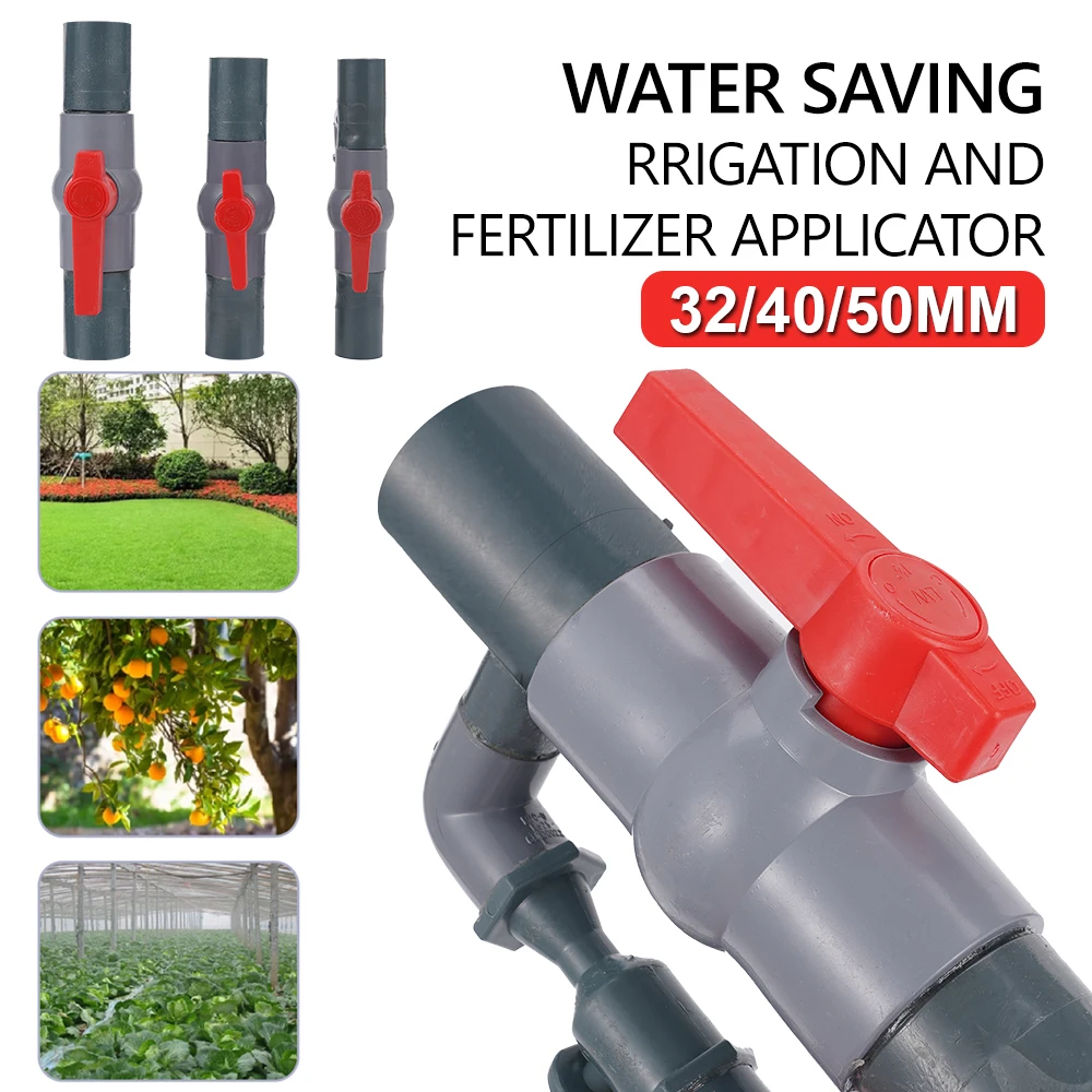 32/40/50mm Agriculture Irrigation Venturi Fertilizer Injector Set Filter Water Tube Device Watering Kit Greenhouse Irrigation