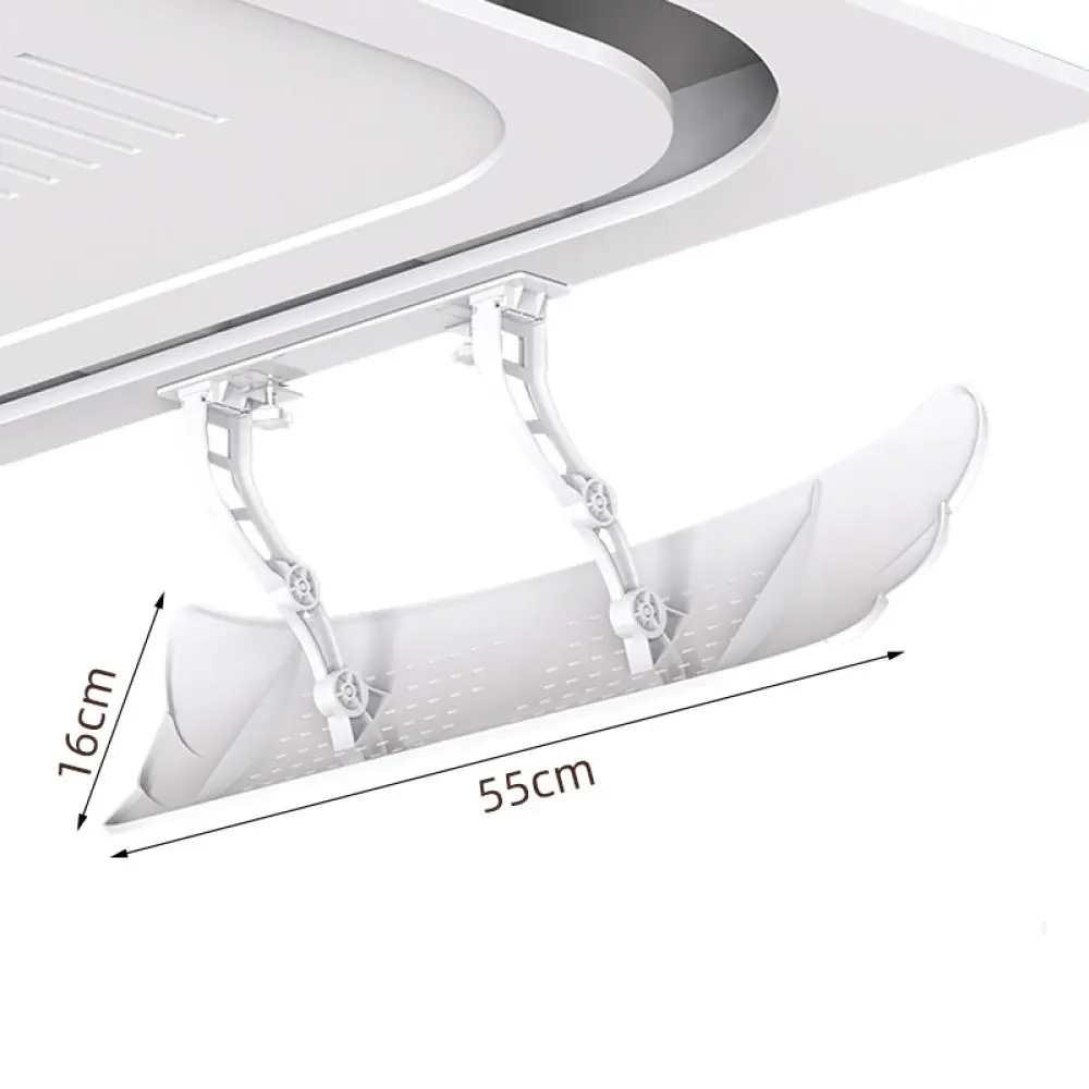 Universal Air Conditioner Wind Deflector Adjustable Baffle For Wall Mounted Air Cooling Wall Protection Shield