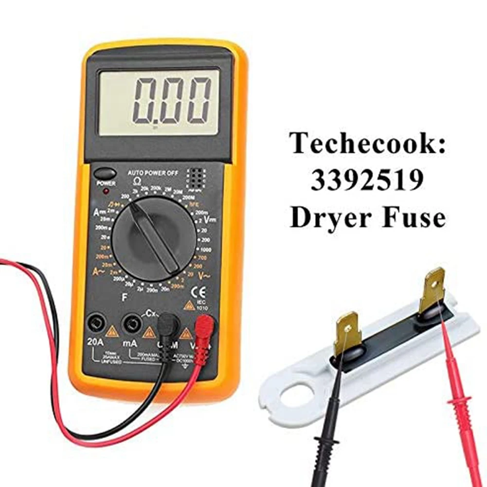 حار 20 قطعة أجزاء فيوز مجفف الأجهزة المنزلية غسالة فيوز فيوز 3392519   لدوامة كينمور روبر