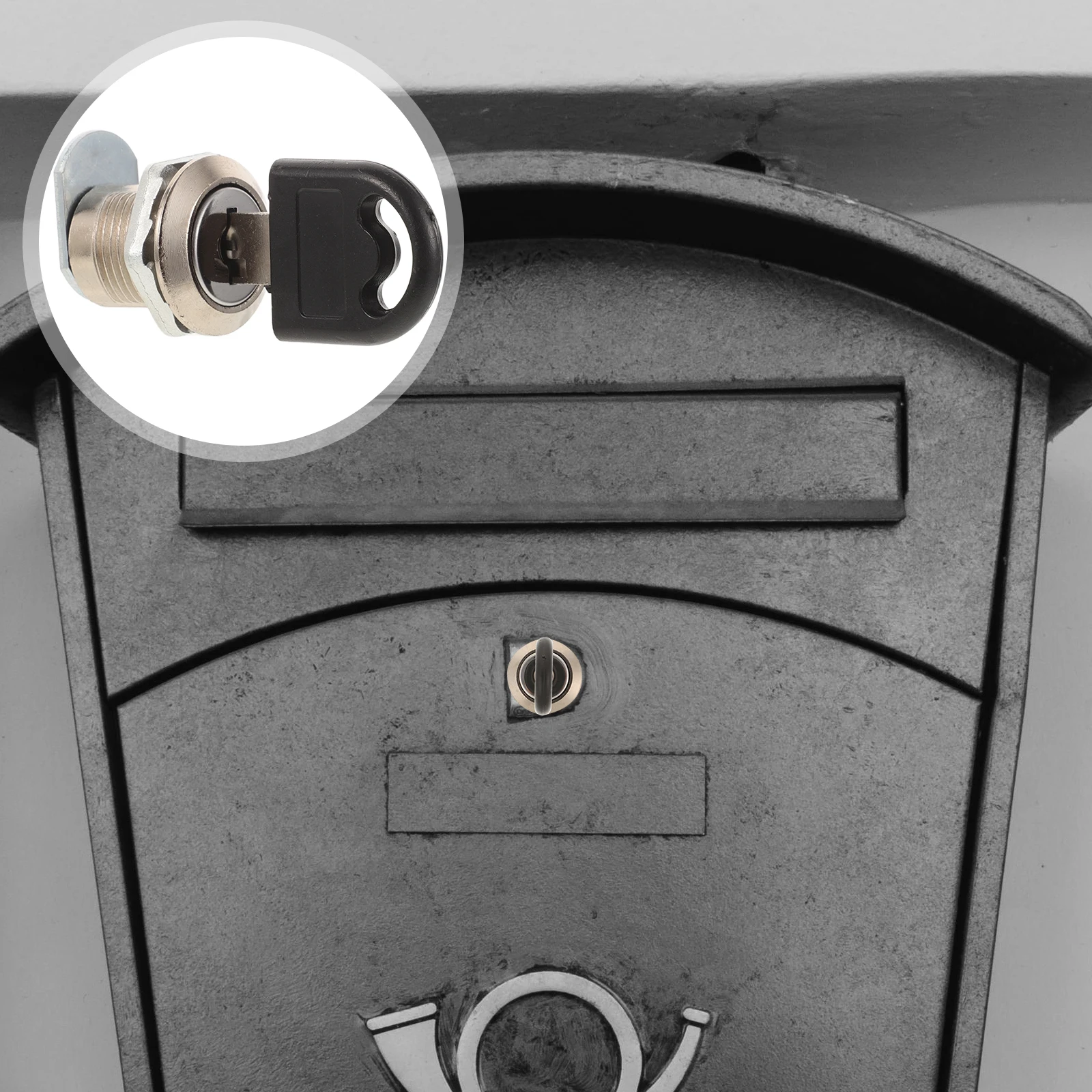 

Large Roll Paper Box Lock Key Commercial Toilet Dispenser Black Stainless Steel Replacement Keys Paper Towel Holder Storage