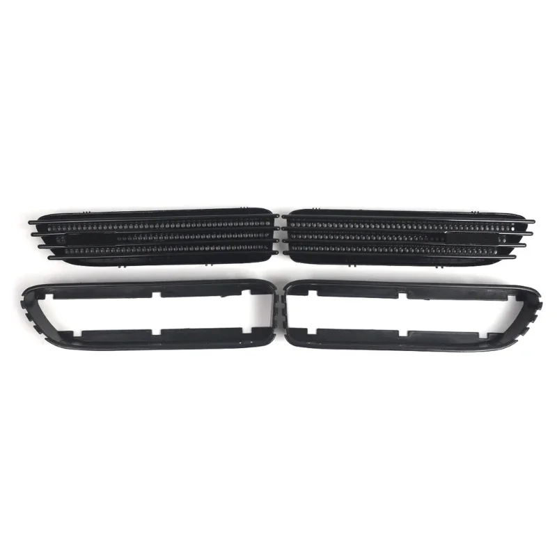 Impact Resistant Car Exterior Protective Front Bumper Guard Covers Protector Side Grill Vent for E46 51137895914