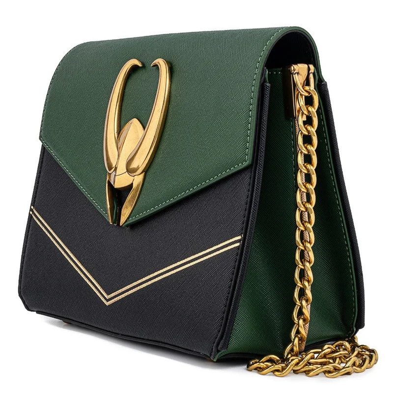 Disney-bolso de hombro de piel sintética LOKI de Marvel para mujer, bandolera de marca a la moda, mochila Periphery Cosplay, cartera para mujer