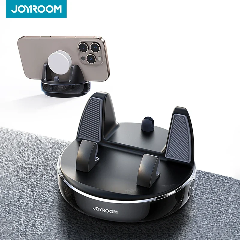 Joyroom Dashboard Car Phone Mount Holder One-Handed Operation Car Navigation Holder For 4.7-7'' Phones 360° Rotation Mount