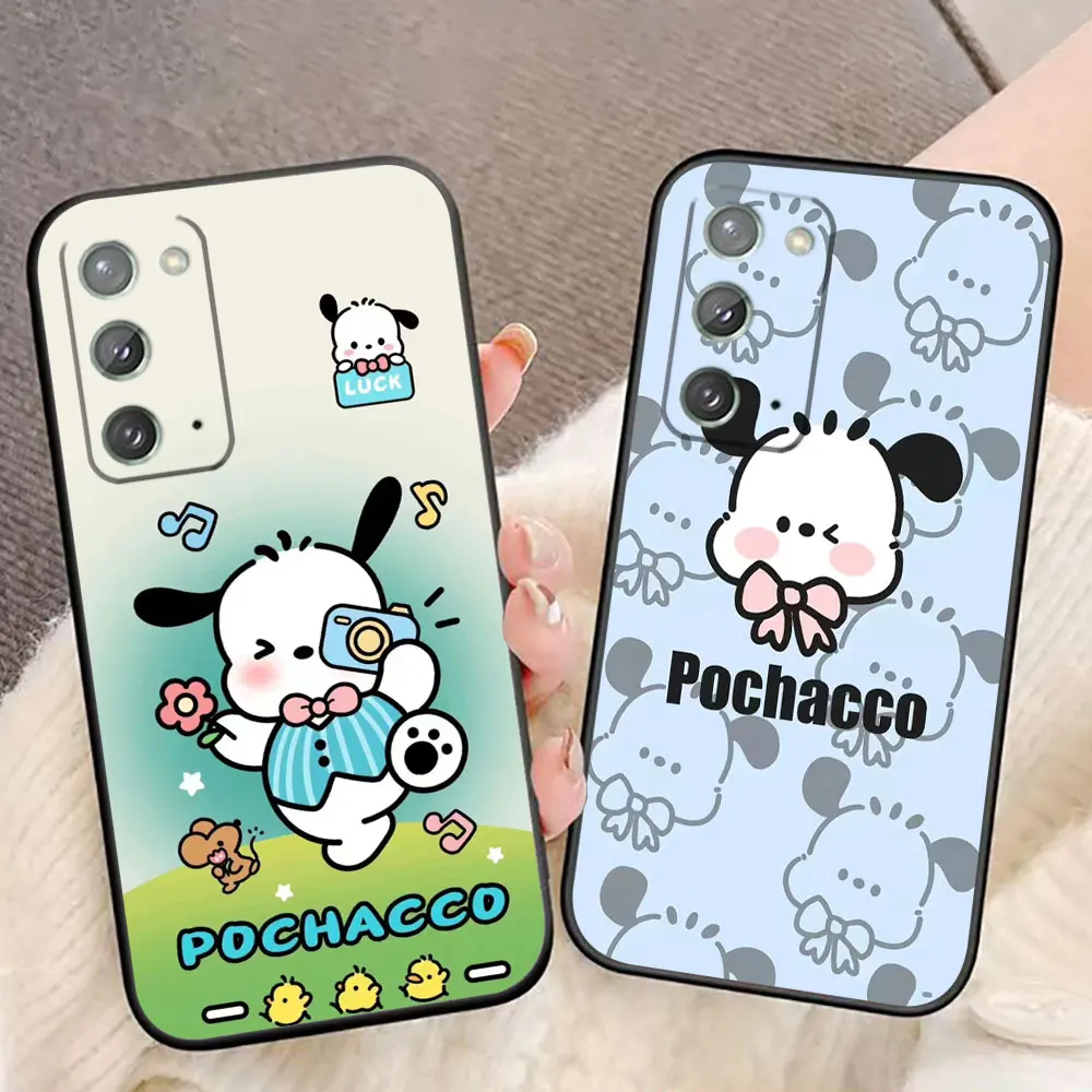 Cute Pachacco Phone Case For Samsung NOTE 8 9 10 20 Ultra Lite A02 A02S A03 A03S A04 A04E A05S A8 A9 A10 A10E A10S A11 A12 Case