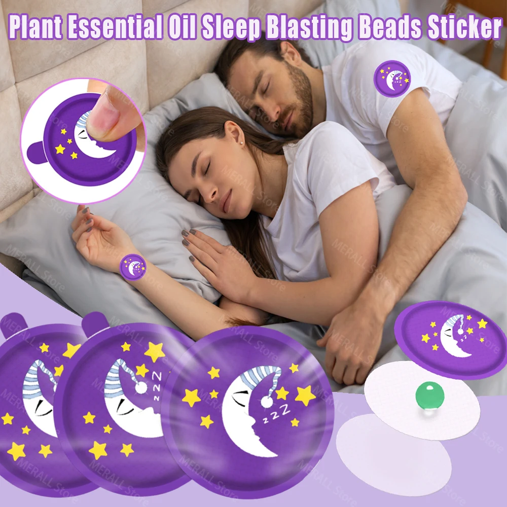 

Anti Snoring Device Plant Essential Oil Sleep Blasting Beads Improve Sleeping Relieve Insomnia Soothing Stickers Assisted Sleep
