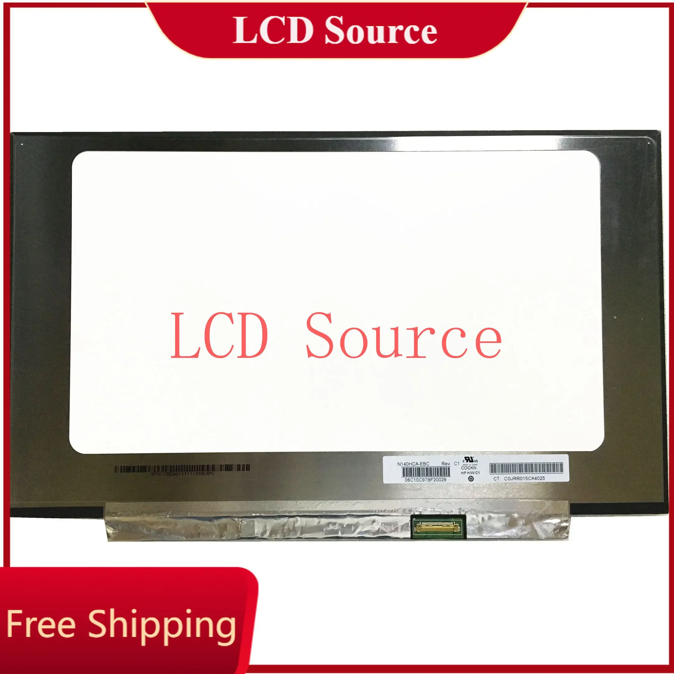 N140HCA-EBC N140HCA EBC 30 pin 1920X1080 EDP IPS LCD Laptop LED Display Screen