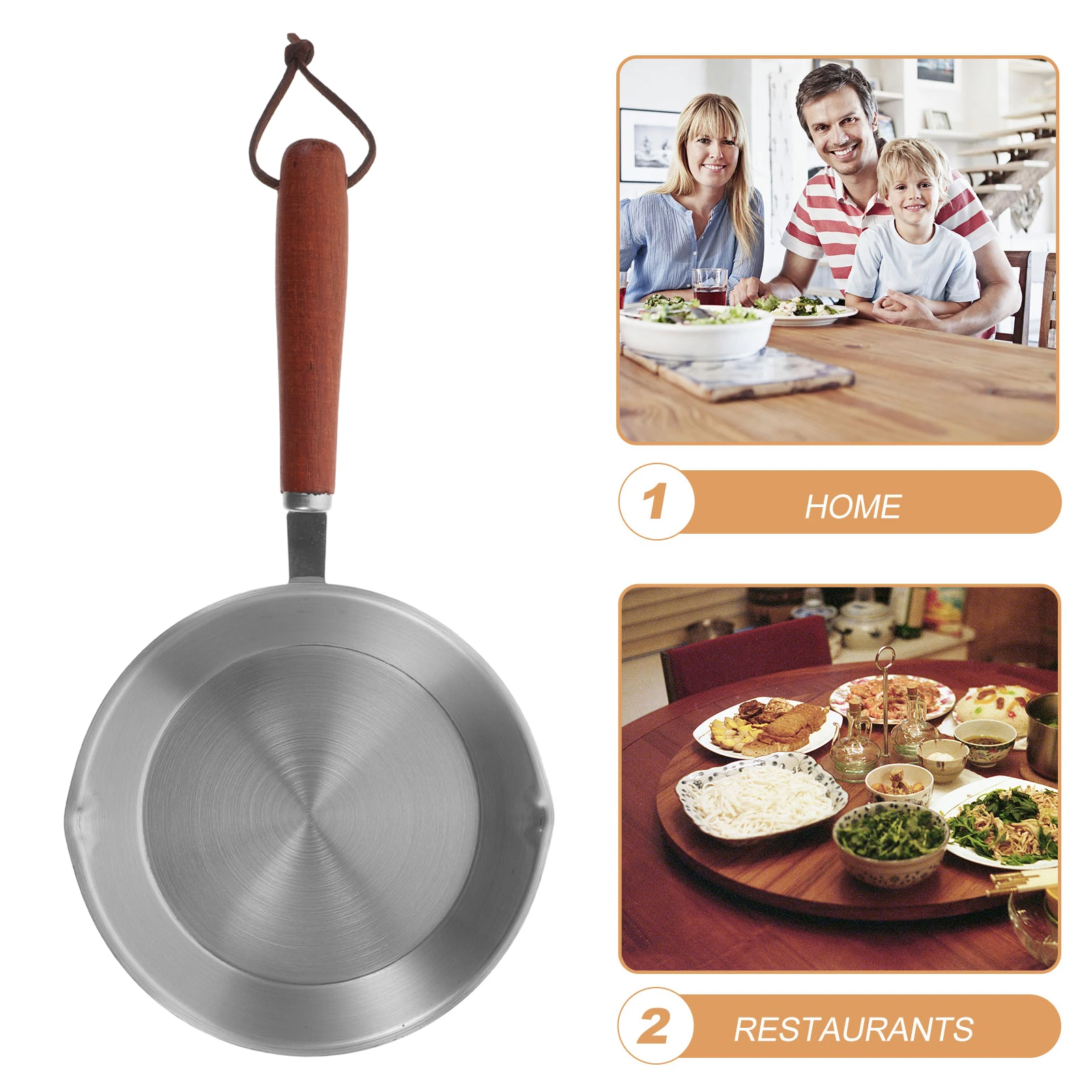 

Stainless Steel Mini Pan Nonstick Small Frying Pan For Egg Omelet Pancake Breakfast Cooking Multi-Use Griddle Kitchen Tool