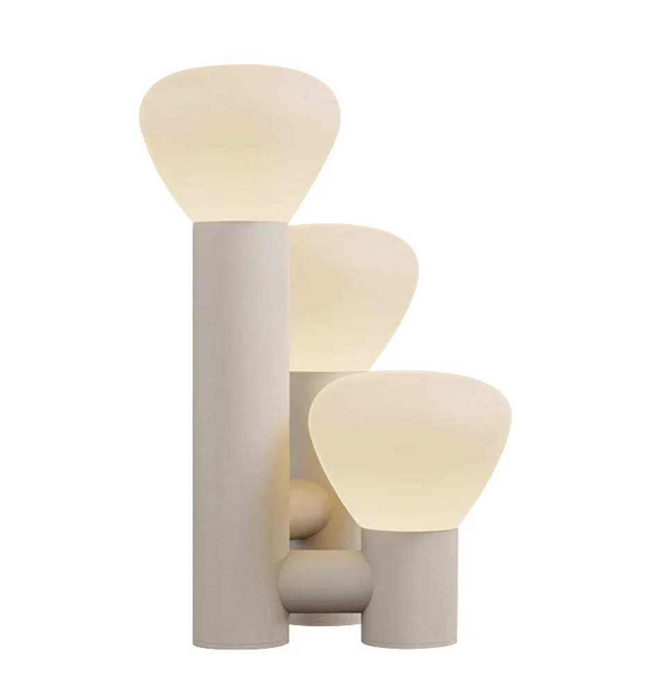 

Modern Simple LED E27 Glass Shade Metal Base Desk Lamp Decorative Table Light for Living Room Bedroom Bedside