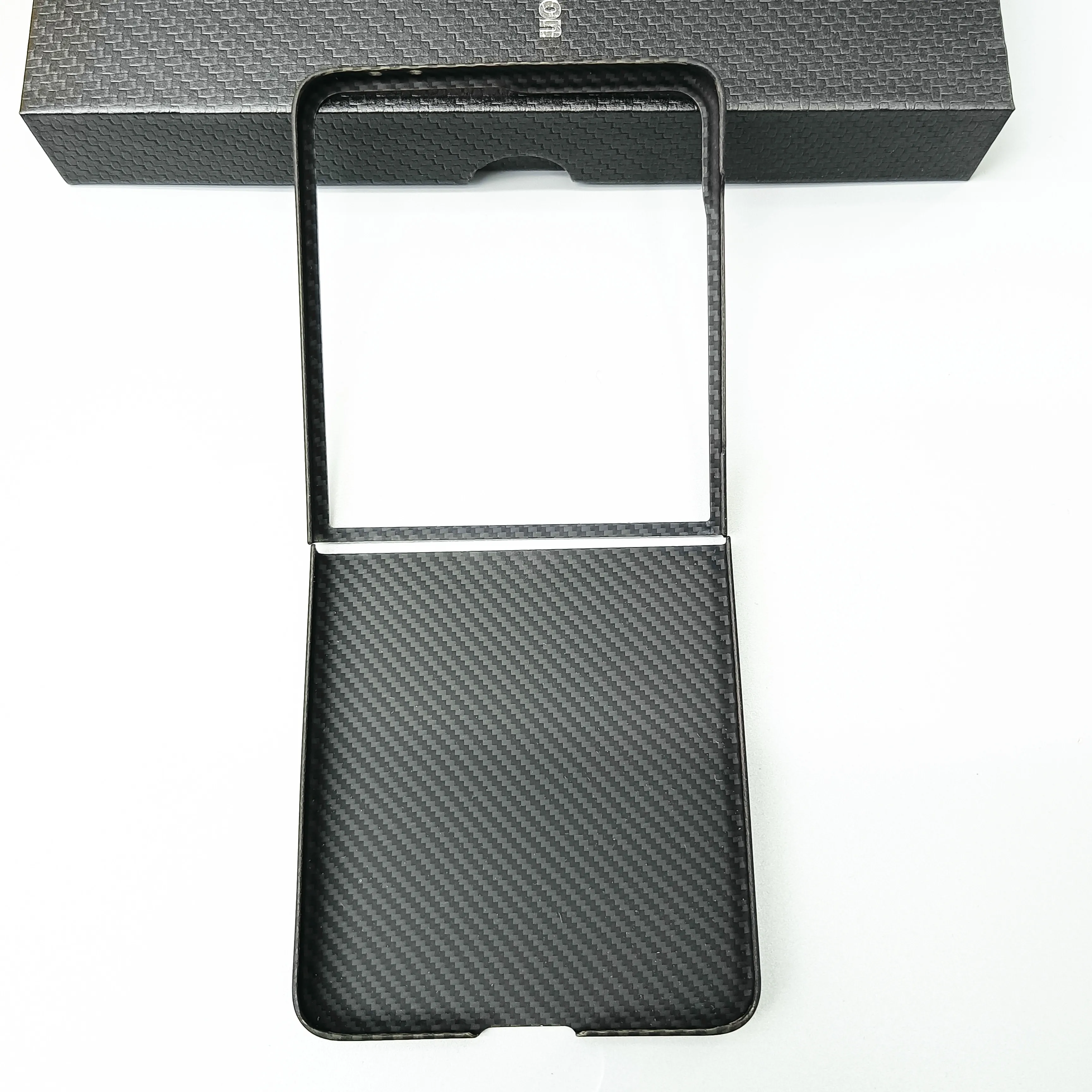 Genuine Aramid Carbon Fiber Slim Case For Samsung Galaxy Z Flip 7 Flip7 ZFlip7 Matte Ultra Thin Hard Armor Back Cover