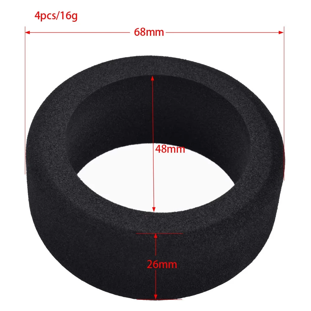 RC EV10 Sponge Tires For HSP HPI Redcat 1/10 1/14 1/12 1/16 94123 94103 Wltoys 144001 124019