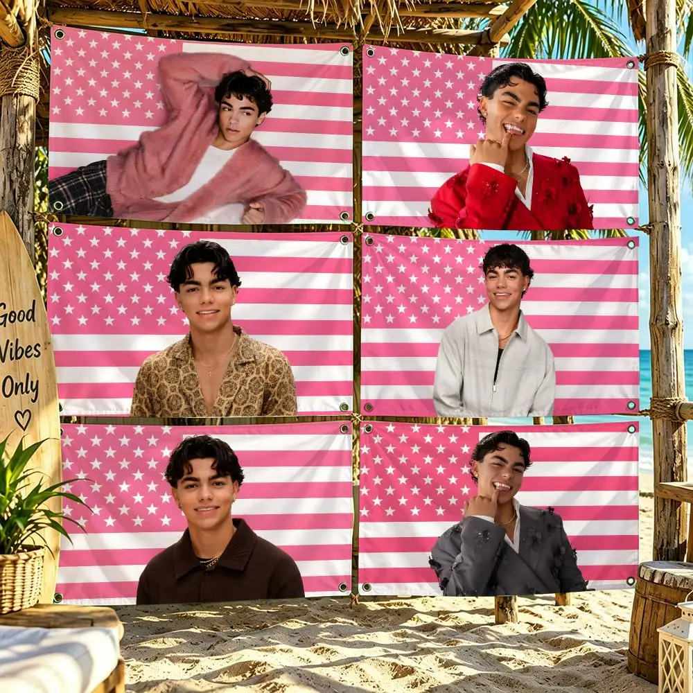 Malachi Barton funny Flags For Outdoor Party Home Living Room Bar Bedroom Decoration Soft Durable Tapestry Skin-friendly