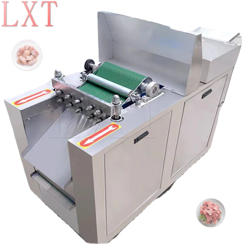 Commercial Frozen Beef Cutter Meat Bone Cutting Meat Cube Machine Chicken Cutting Machine