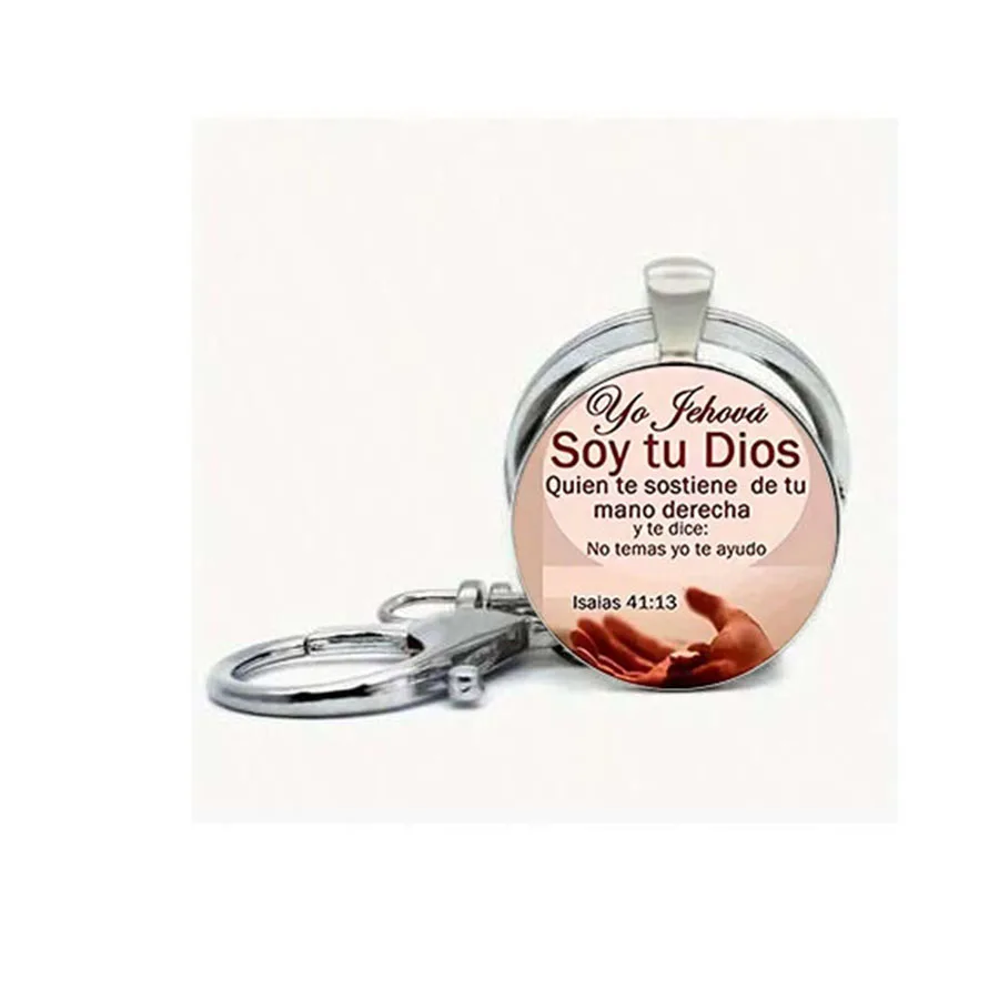 Bible verses faith keychains bible Quotes for friend inspirational gift creative keychain backpack pendant bag charms birthday g