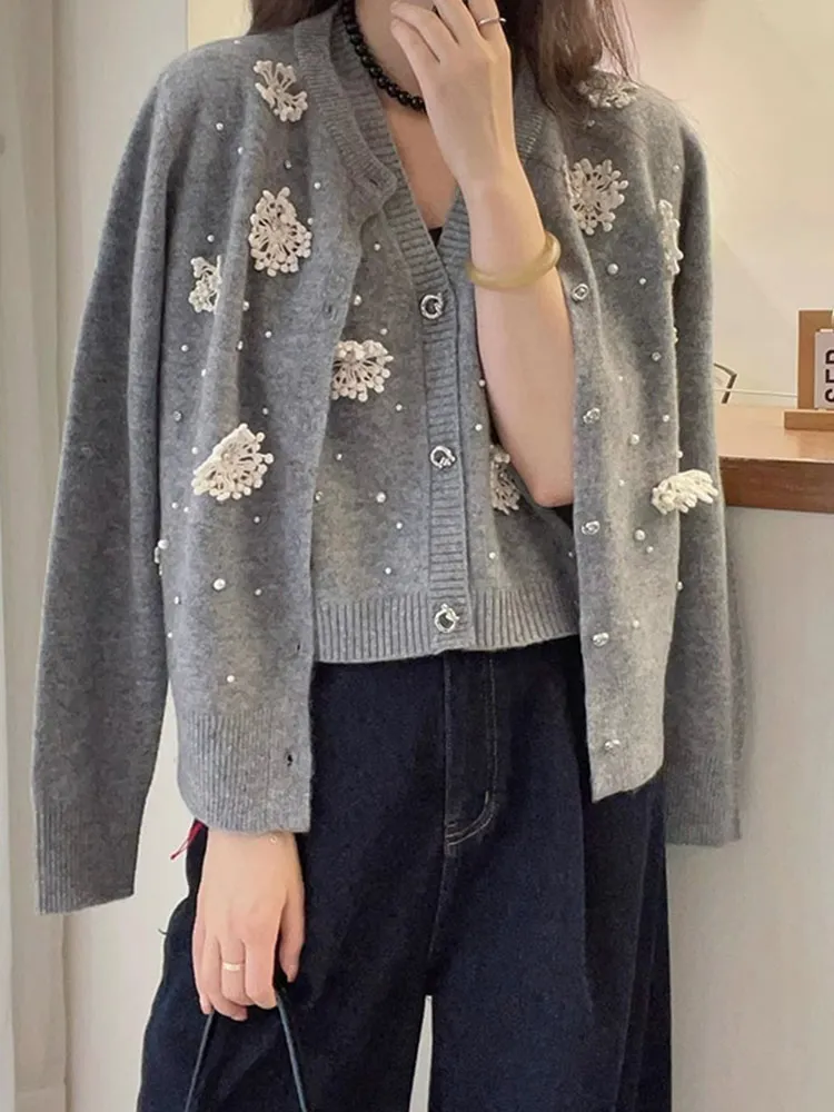 

Faionable Long Sve вязаный шерстяной свитер Jaet повседневный свободный корейский кардиган на пуговицах простой дизайн женская верхняя одежда