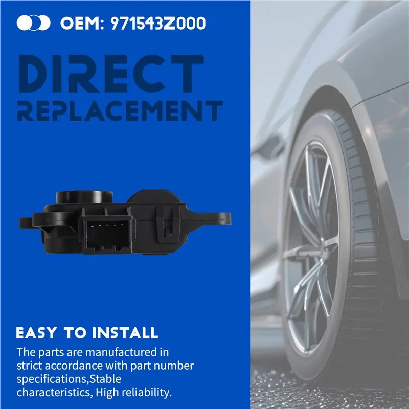 M11K-New HVAC Floor Mode Actuator For Accent Tucson Kona Palisade Kia Sportage Sorento 971543Z000 view 5