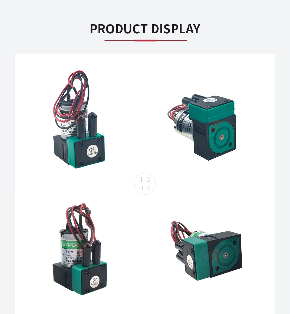 Hochwertige MV-SD100Euv SYPDA Tintenpumpe 3W 24V 100-200ml Tintenpumpe für DTF UV Tintenstrahldrucker – Detail 4
