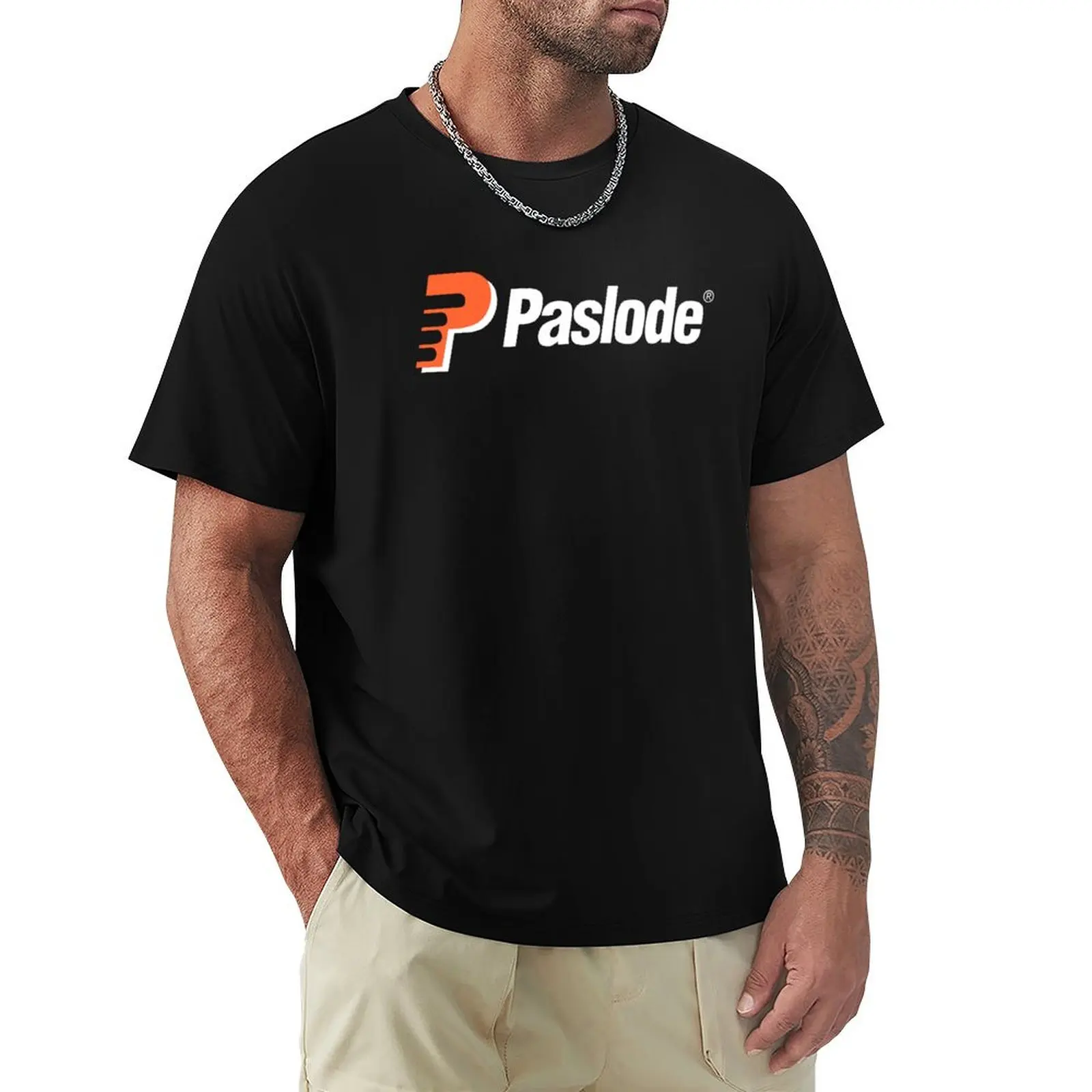 stapler paslode T-Shirt man t shirt cotton T-Shirt