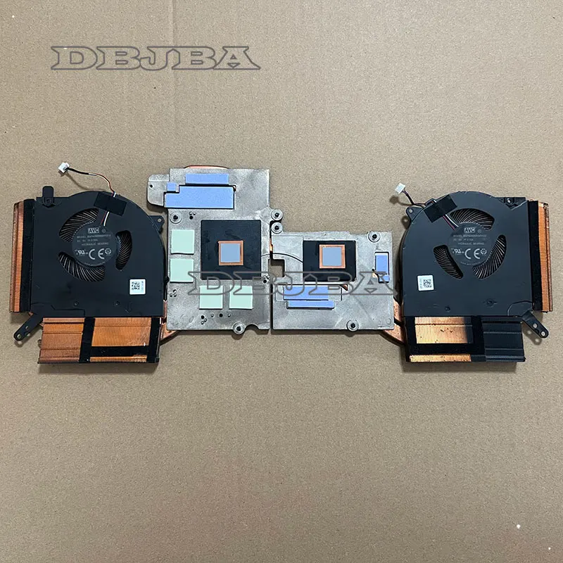 

CPU GPU Cooling Fan For Legion 5 Pro-16ACH6 82JS RTX3050/TI BAPA0909R5HY010 BAPB0909R5HY002 AT23J003VV0 5H40S20356 Heatsink