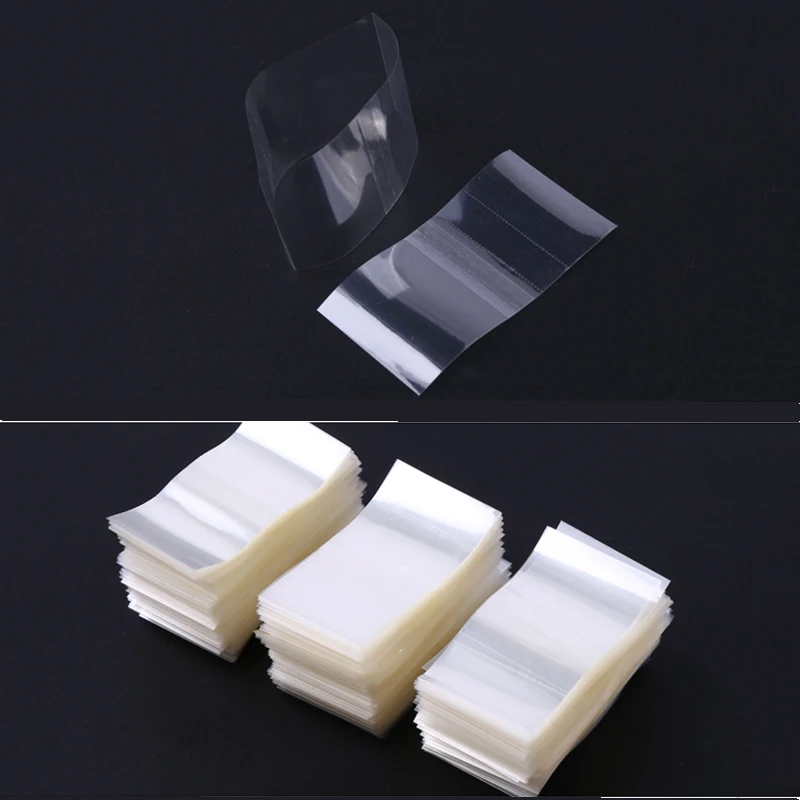 PVC Hete Warmte Krimpkous Bandjes Voor Oliefles Mondkap Jar Box Buizen Plastic Top Seal Waterdichte Film DIY [Breedte x Hoogte]