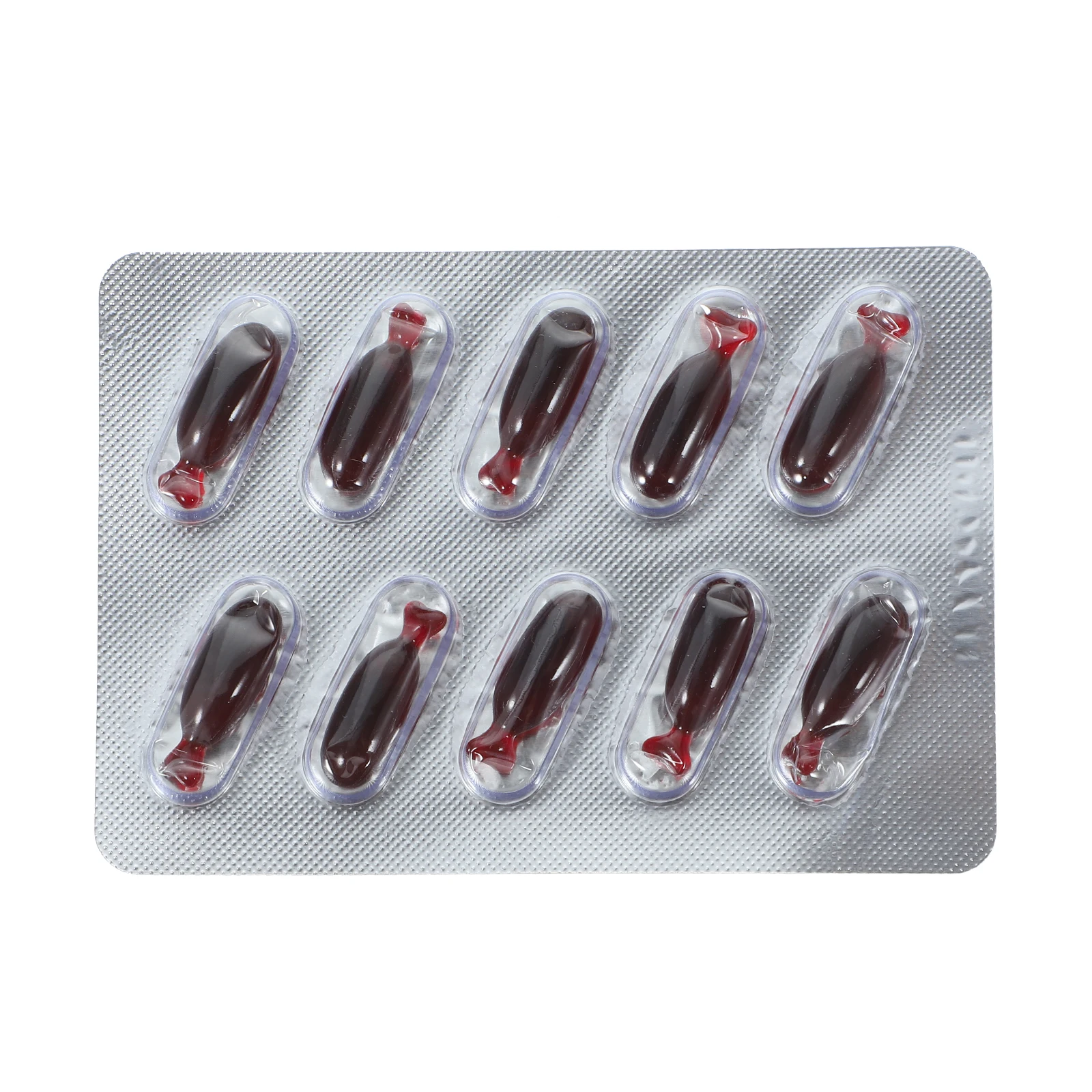 

1 set Fake Blood Capsules Edible Gelatin Realistic Bleeding Effect For Halloween Prank Horror Movie Special Effects Trick