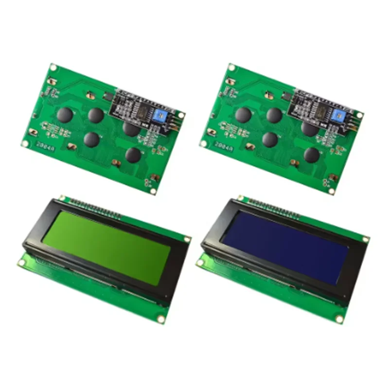 LCD2004+I2C 2004 20x4 2004A Blue/Green screen HD44780 Character LCD /w IIC/I2C Serial Interface Adapter Module For Arduino