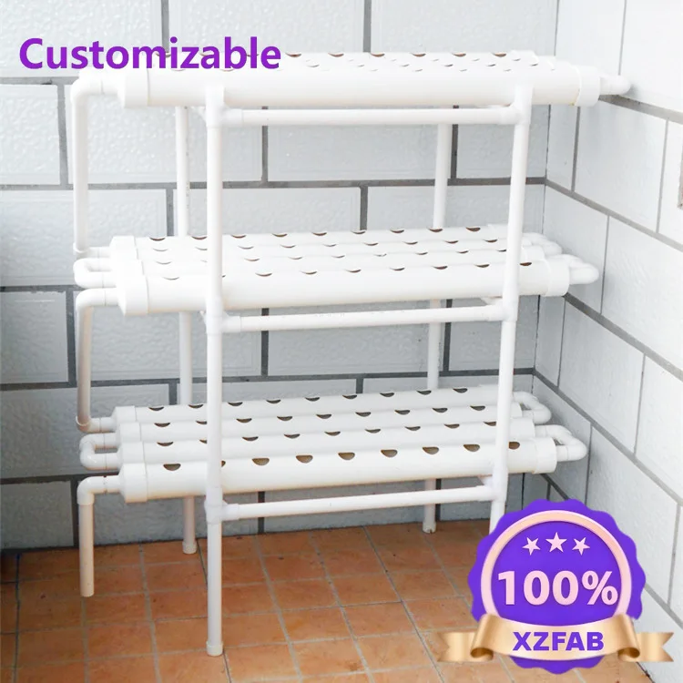 Factory Direct 2026 Pipeline soilless cultivation equipment Home balcony multi-layer vegetable planter