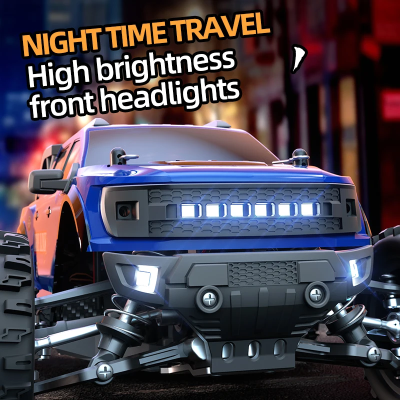 1/18 4Wd High Power R/c Off Road Racing Car with Carbon Brush Brushless All Terrain Vehicle Competitive Match Boys Gifts