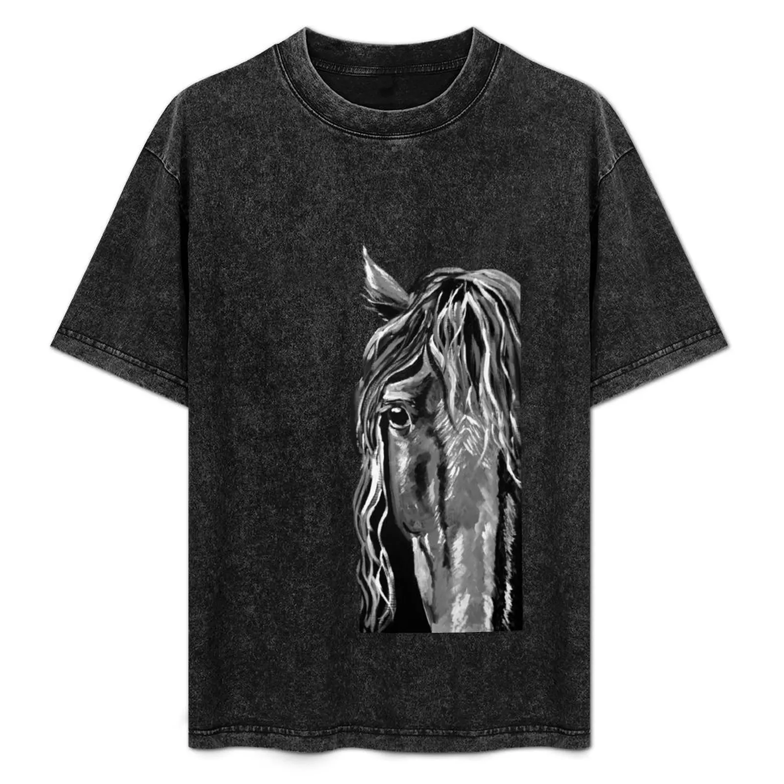 

Friesian Silhouette T-Shirt Urban Style Print T-Shirt