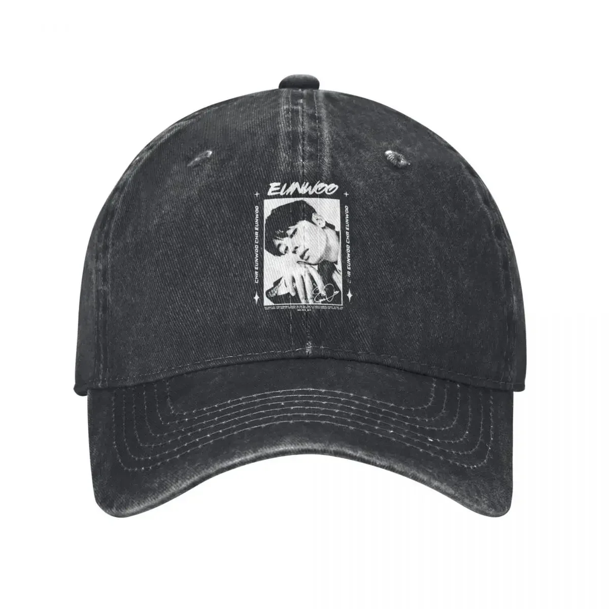New Cha Eunwoo Astro Casual Baseball Cap Summer Cha Eun Woo Singer Trucker Hat Adjustable Outdoor Sport Hats Men Women Baseball