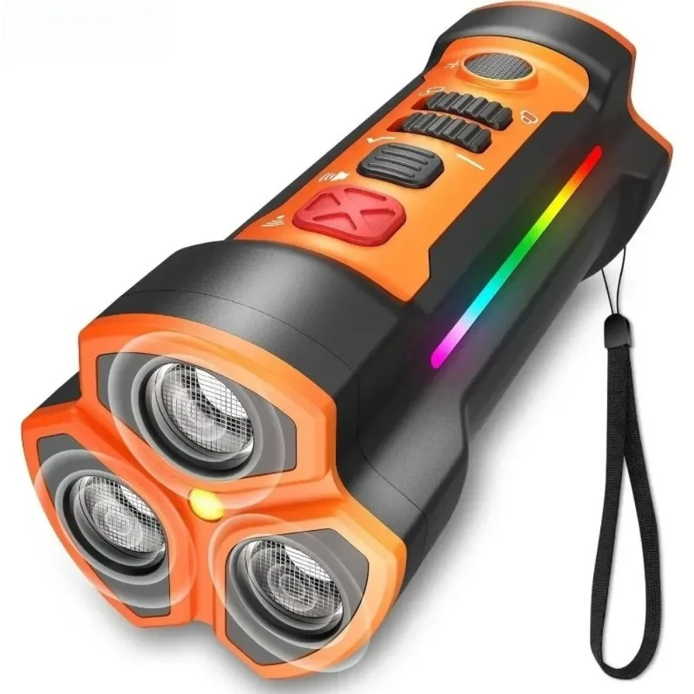 RUTI Dog Bark Deterrent Devices Enhanced Ultrasonic Anti Bark Device for Dogs Triple Sonic Emitters Much Better