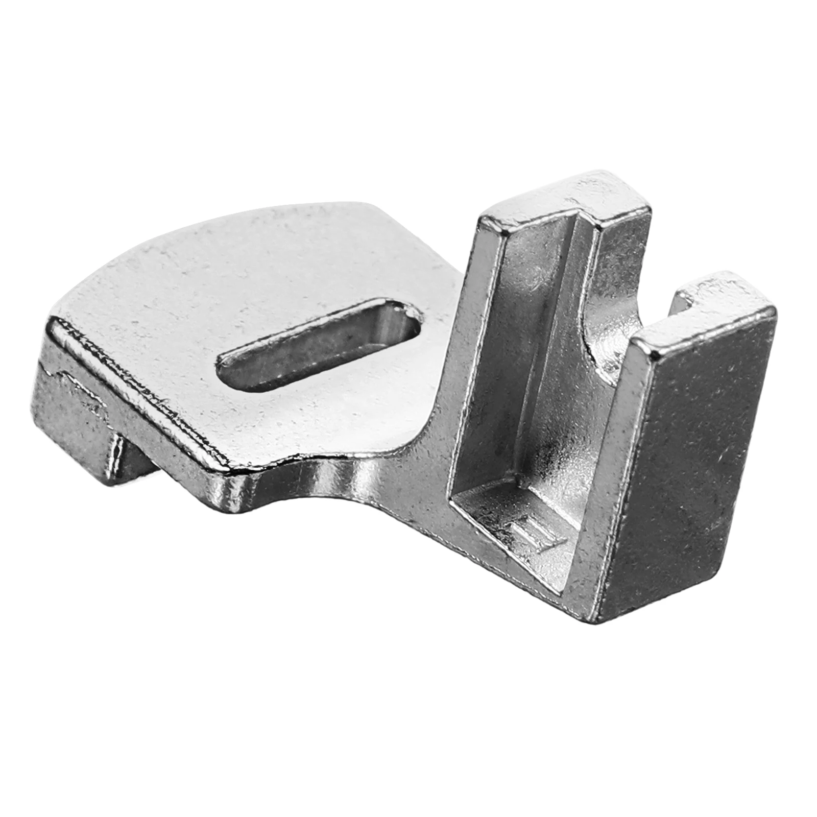 

Multifunctional Straight Stitch Presser Foot Silver Durable Metal Fits Low Shank Machines Practical Design Easy Use Pintuck