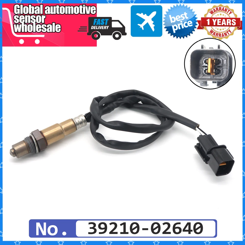 Car NEW 39210-02640 Air Fuel Ratio Lambda O2 Oxygen Sensor for Hyundai Atos i10 Kia Picanto 2004-2015 39210-02620 39210-02610