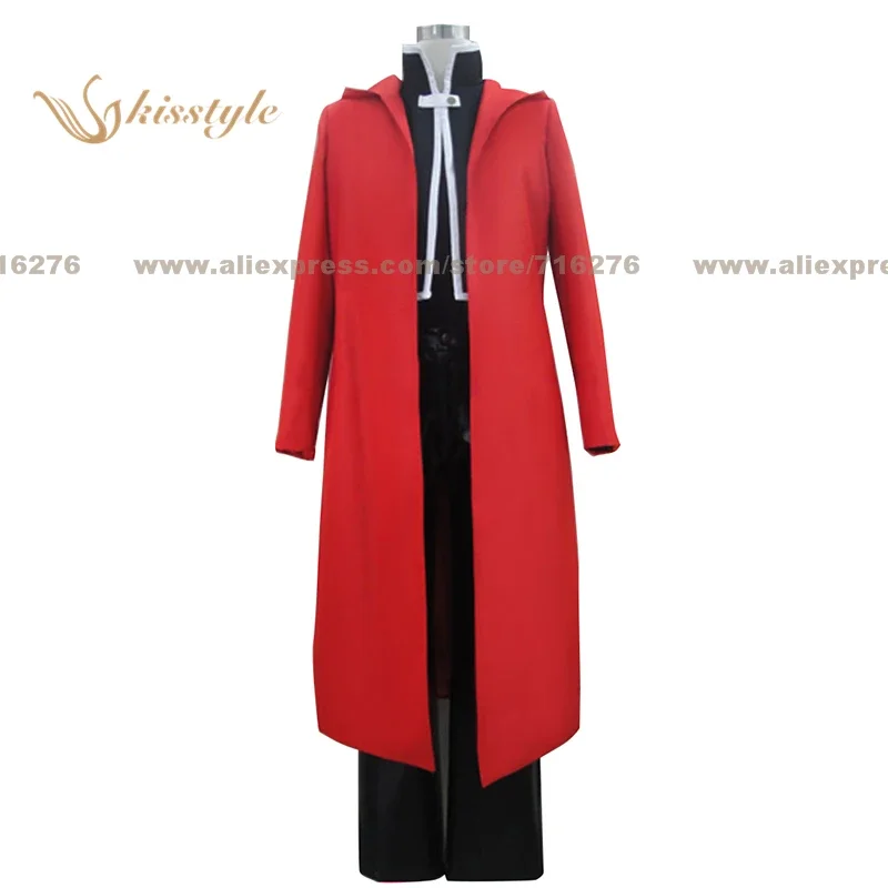 

Kisstyle модный стальной алхимик Эдвард Элрик ветровое пальто униформа COS одежда косплей костюм, принимаются по индивидуальному заказу