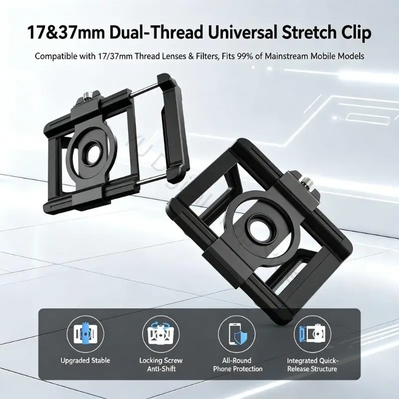 96BA Threaded Phone Mount for Desk Viewing and Filming Support Work